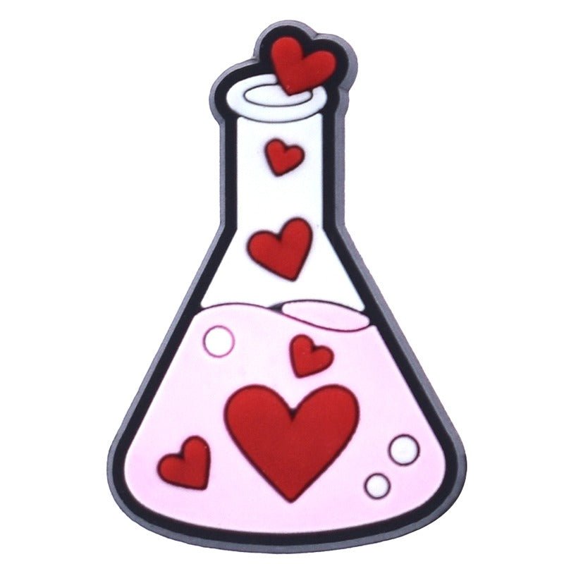 Chemistry Love Flask Clothing Pin