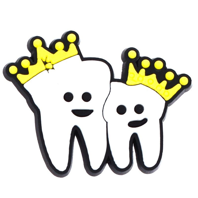 Dentist Clothing Pin Shaped as Teeth with Crowns