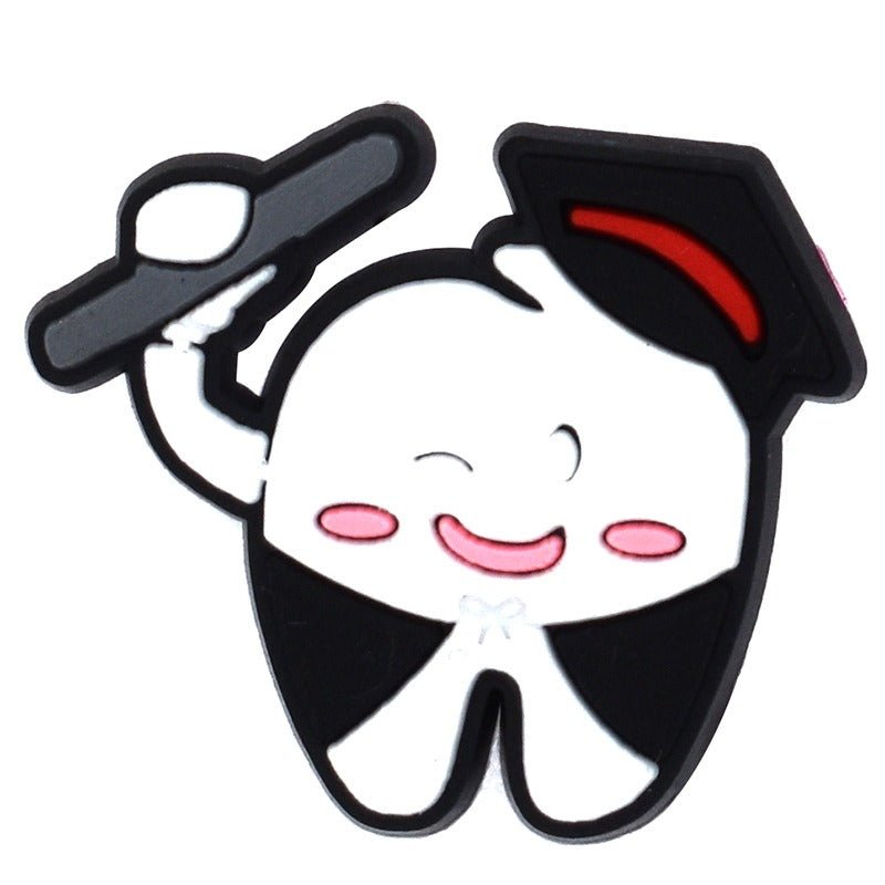 Dentist Clothing Pin Shaped as Tooth Graduating