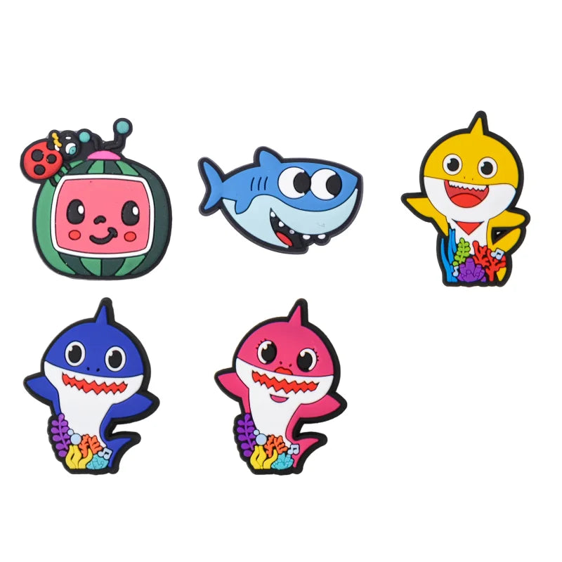 CoComelon Sharks Croc Charms for Crocs | Jibbitz