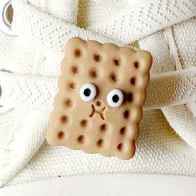 Coffee Cookie Shoelace Charm