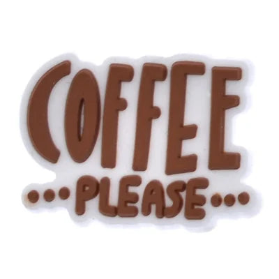 Coffee Please Croc Charm for Crocs | Jibbitz