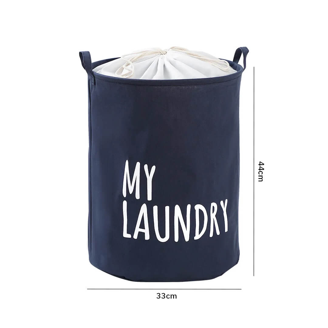 Collapsible Laundry Basket with Drawstring Closure, dimensions