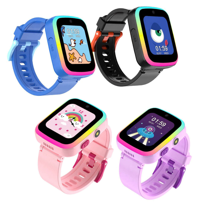 Color-Changing Light Kids Digital Game Watch