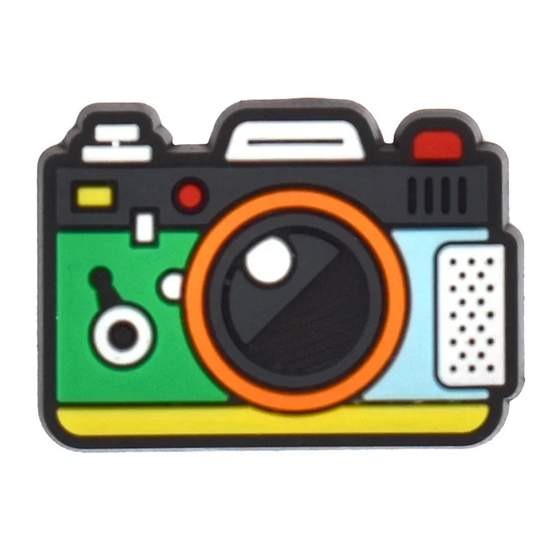 Colored Camera Croc Charm for Crocs | Jibbitz