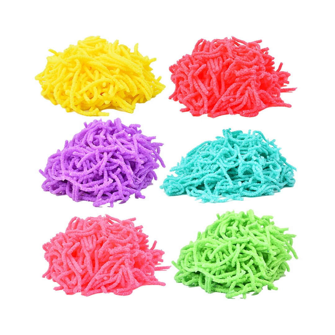 Colorful Magic Noodle sensory toy