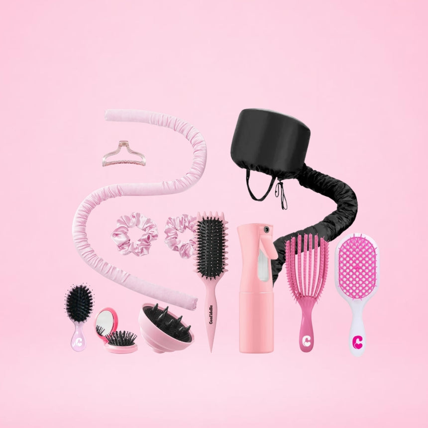 Confidella Ultimate Curl Care Pro Bundle 9 Piece Set