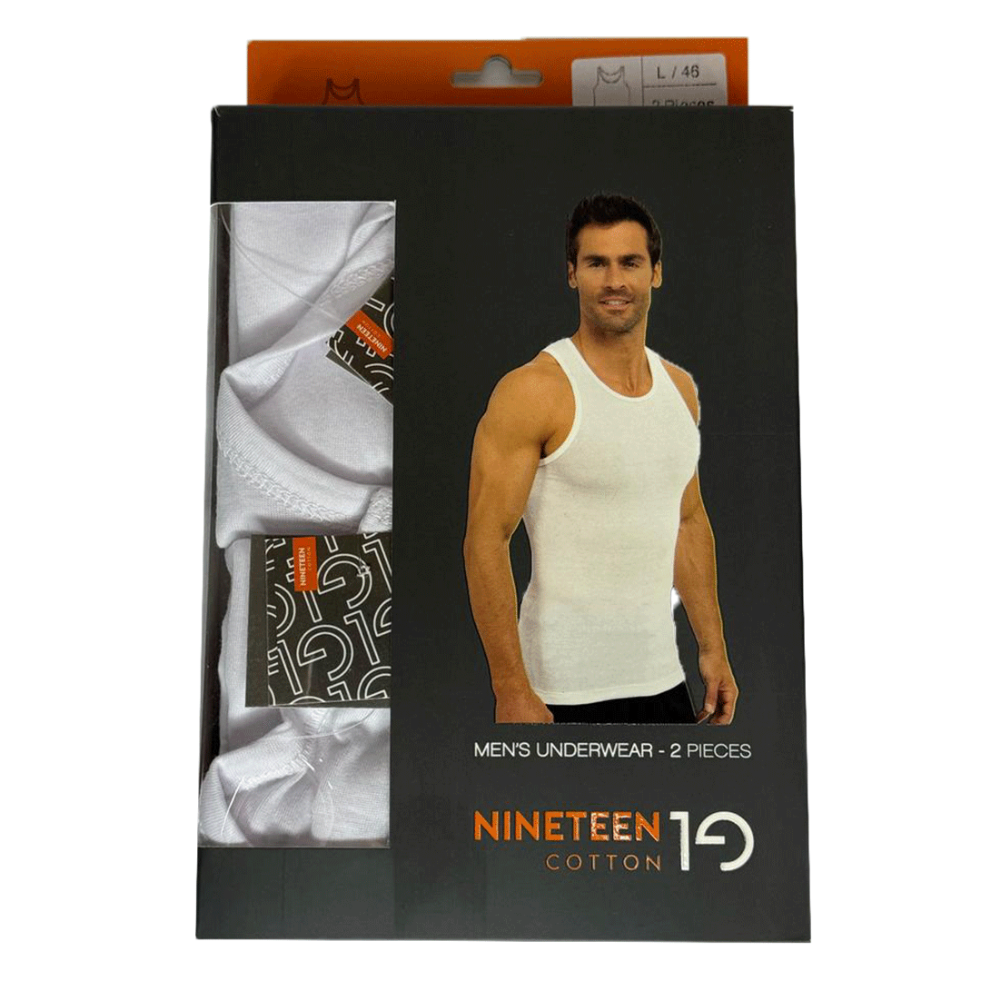 Cotton Undershirt Men 2X