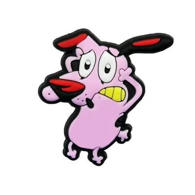 Cartoon Network Courage the Cowardly Dog Scared Croc Pin