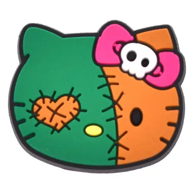 Creepy Hello Kitty Zombie Spooky Halloween Jibbitz Croc Charms -  Crocs