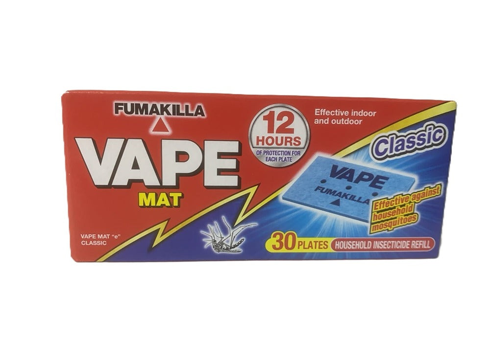 Vape Mat Insecticide Refill Plates Classic 30 Pieces