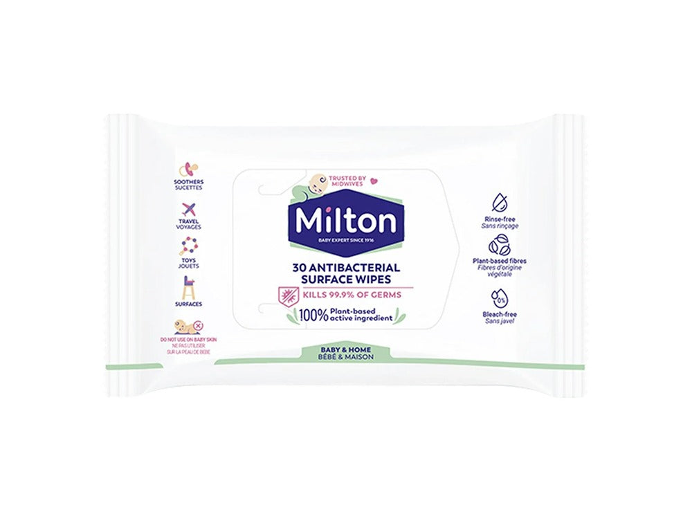 Milton Wipes 30 Pieces