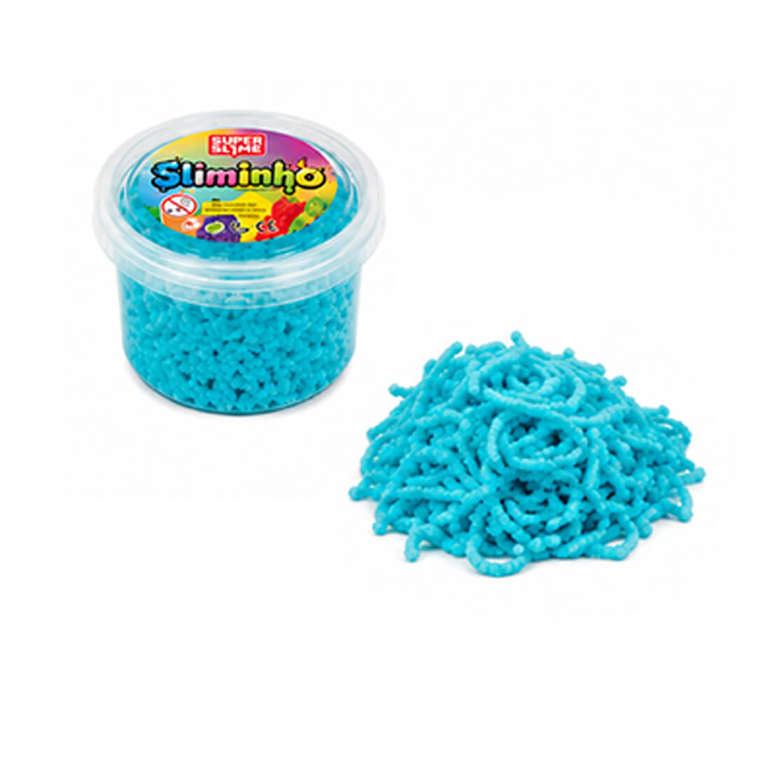 Blue Magic Noodle stretchy sensory toy for kids