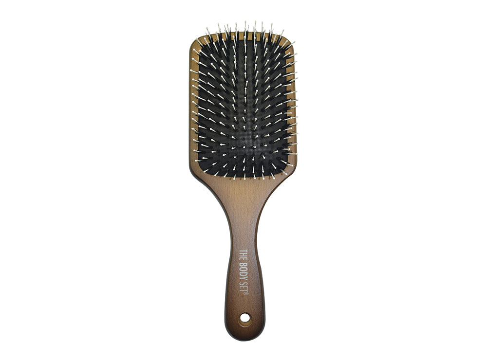 The Body Set Wooden Hair Brush Big