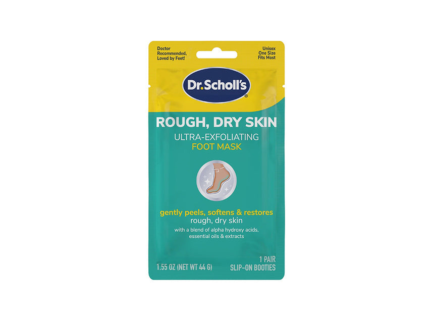 Dr Scholl's Rough Dry Skin Ultra Exfoliating Foot Mask Pair