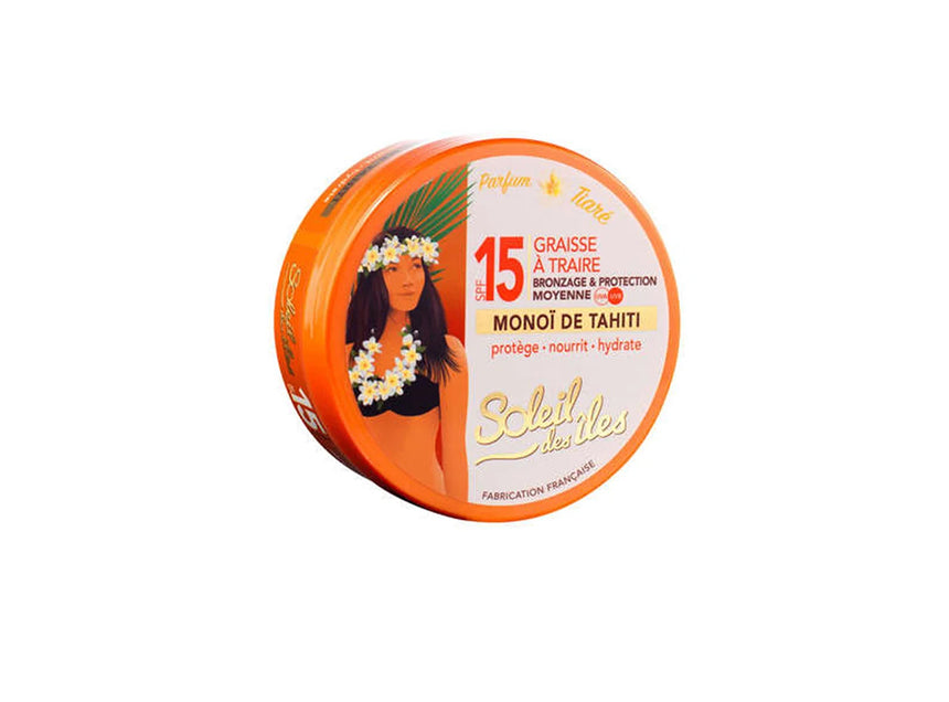 Soleil Des Iles Graisse A Traire Brozage Spf 15 150 ml