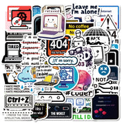 Dark Web Themed Sticker Set Of 50