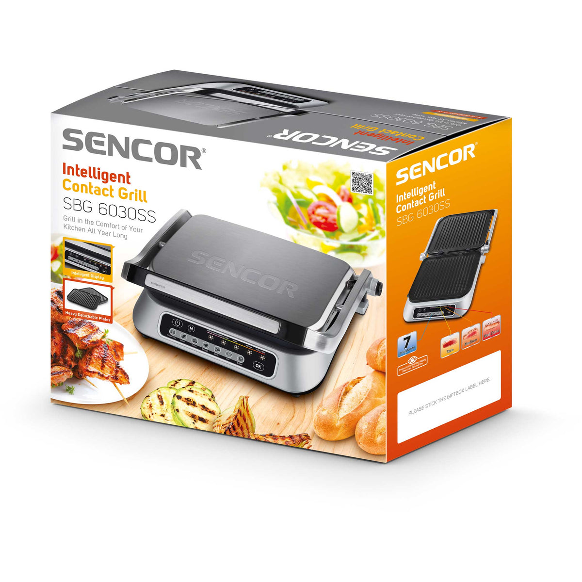 Intelligent Contact Grill contact grill Intelligent Contact Grill Intelligent Contact Grill Sencor