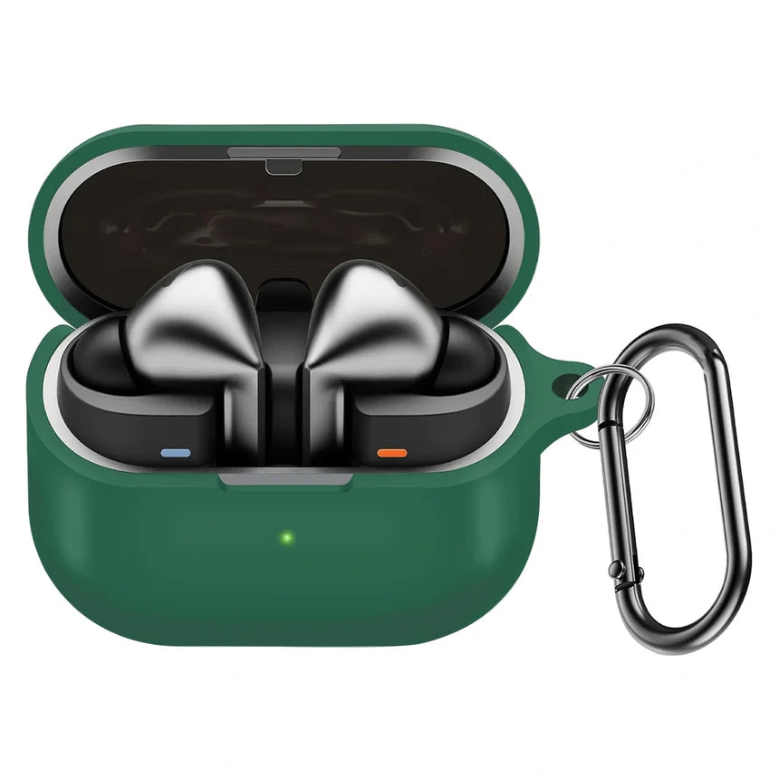 Dark Green Silicone Cover for Galaxy Buds 3 and Galaxy Buds 3 Pro