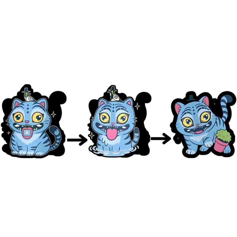 K-pop Demon Hunters Derpy 3D Motion Sticker Car Decal
