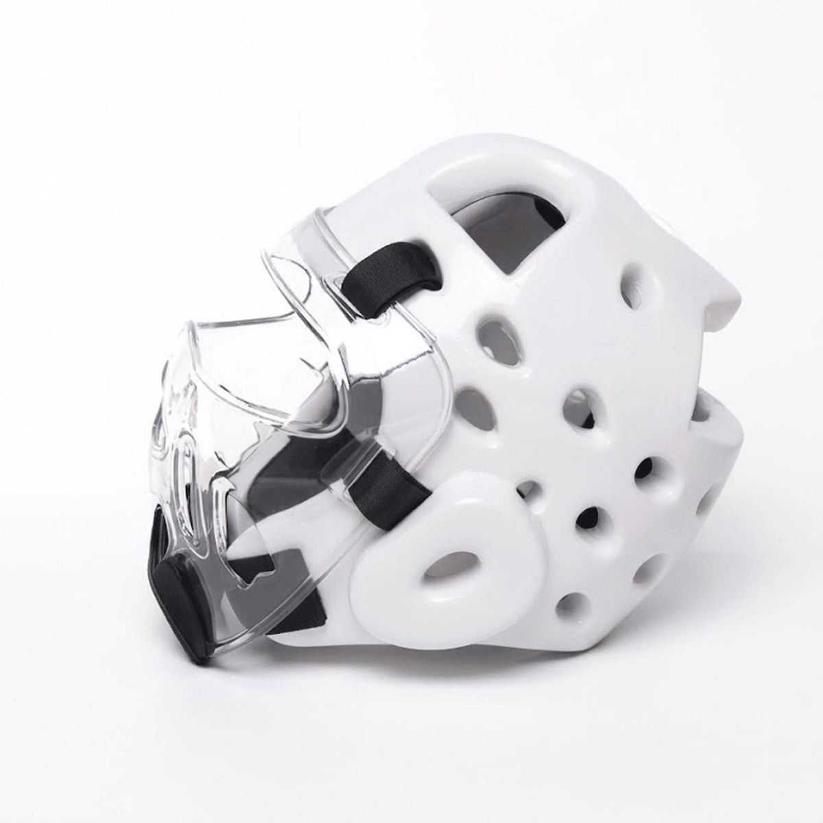 Taekwondo Helmet with Plastic Protection Arm Shin Pads