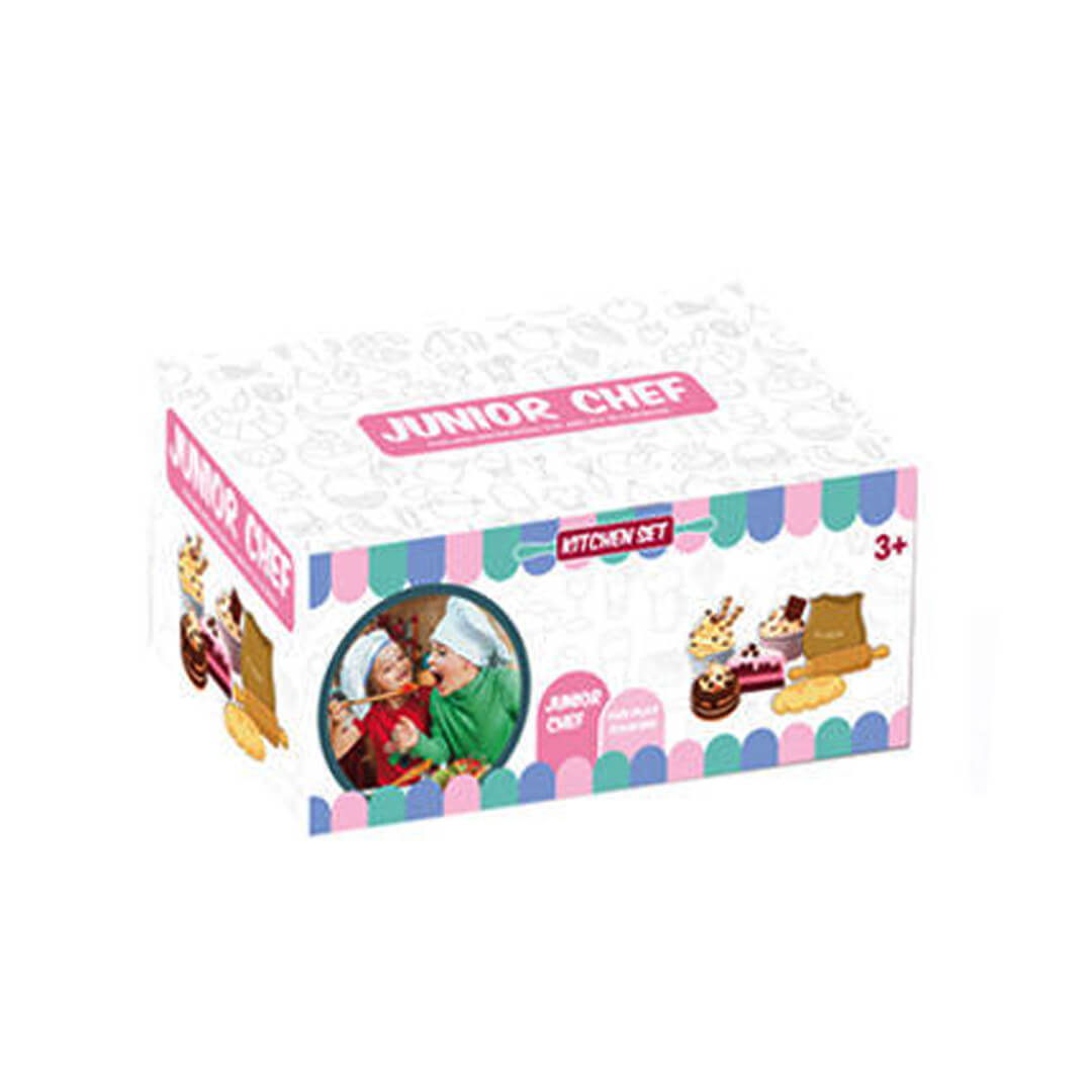 Dino baking play set with gloves and cooking tools