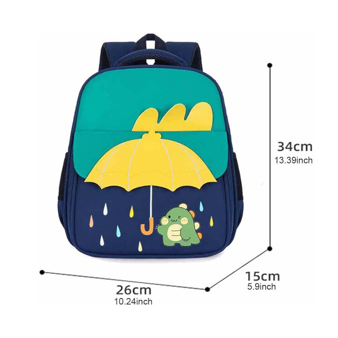 Dino Rainy Day School Backpack – Preschool & Kindergarten