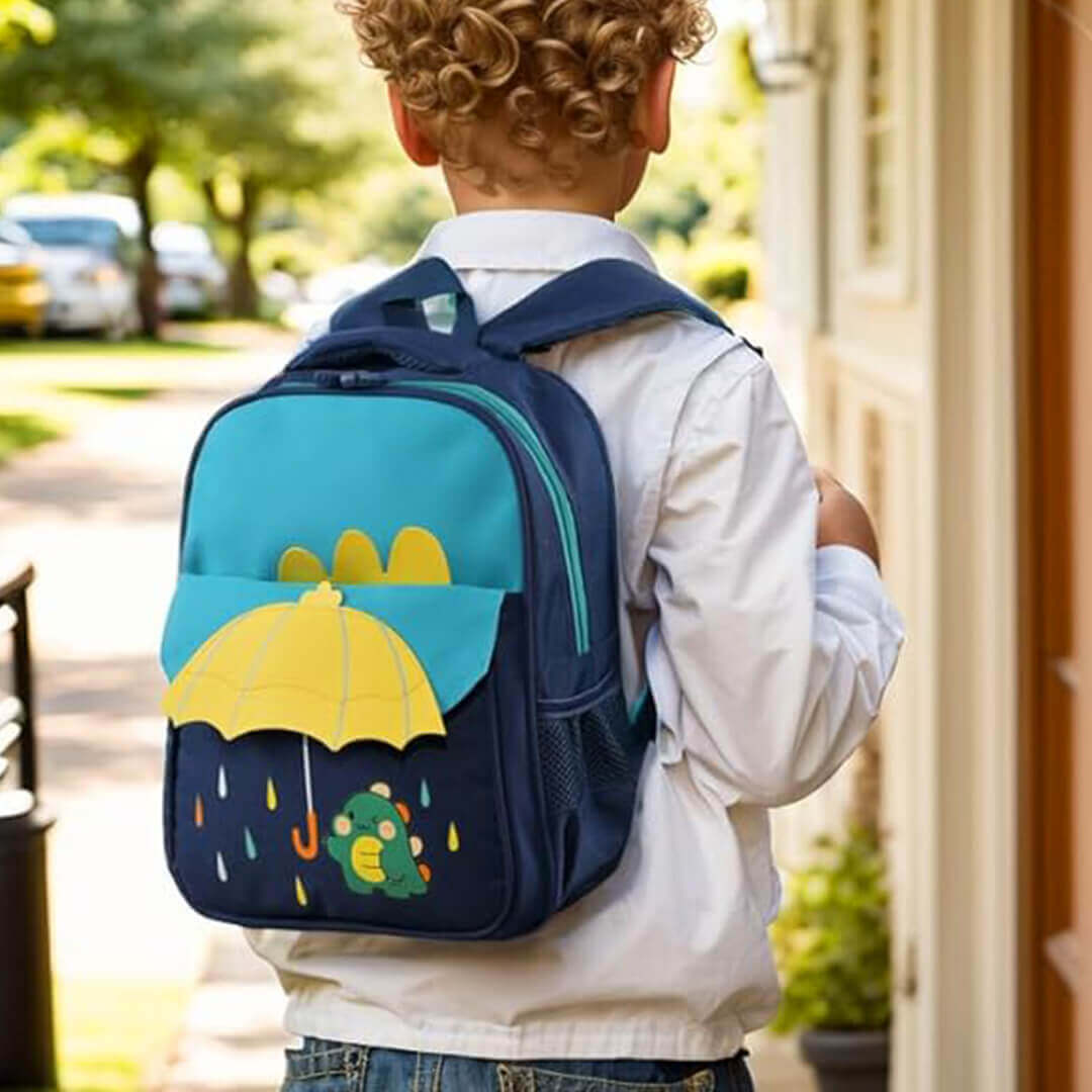 Dino Rainy Day School Backpack – Preschool & Kindergarten