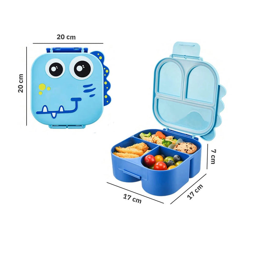 Dinosaur kids lunch box BPA-free, capacity 1470ml