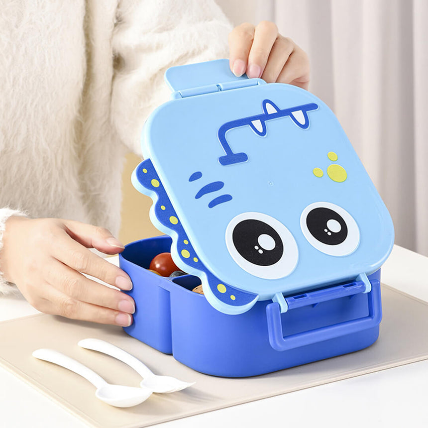 BPA-free kids' lunch box dinosaur theme with compartments