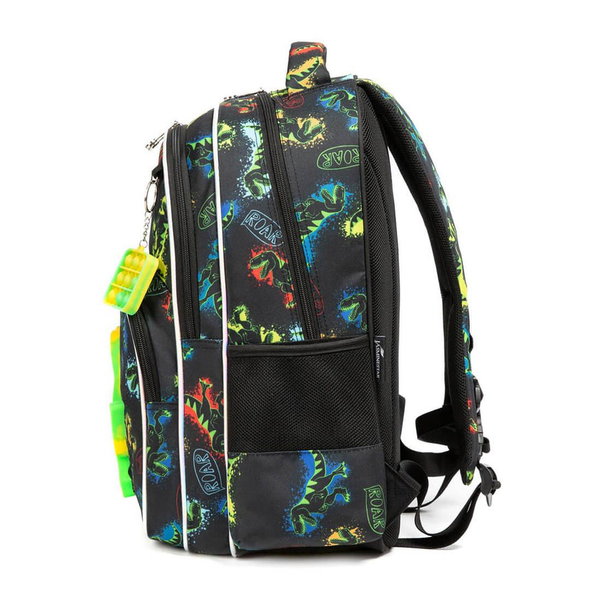 Dinosaur Pop It Backpack 3 Pieces Set
