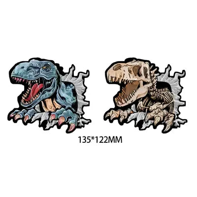 Lenticular Sticker - Dinosaur Trex 3D Motion Sticker