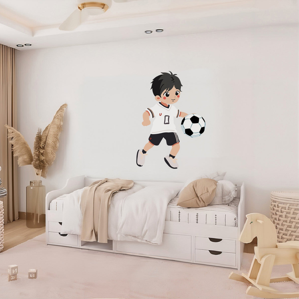 The Soccer Star - Murals by Numbers Kit