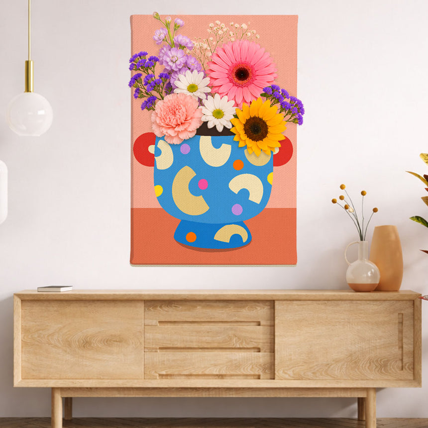 Luna Vase - Bloom Collection - Paint By Numbers Kit