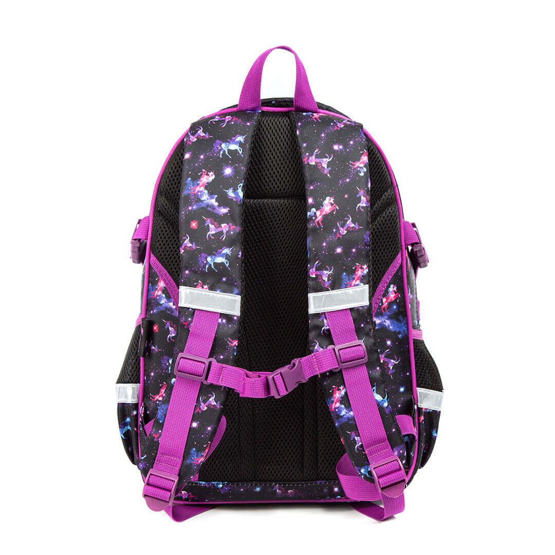 Magical dream unicorn backpack set in purple – 3 pieces