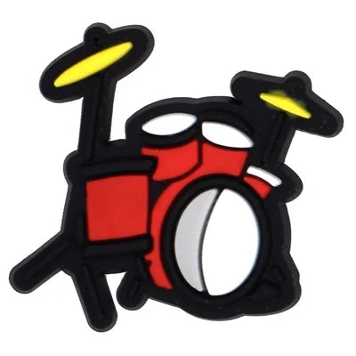 Drum Kit Music Jibbitz Croc Charms - Crocs