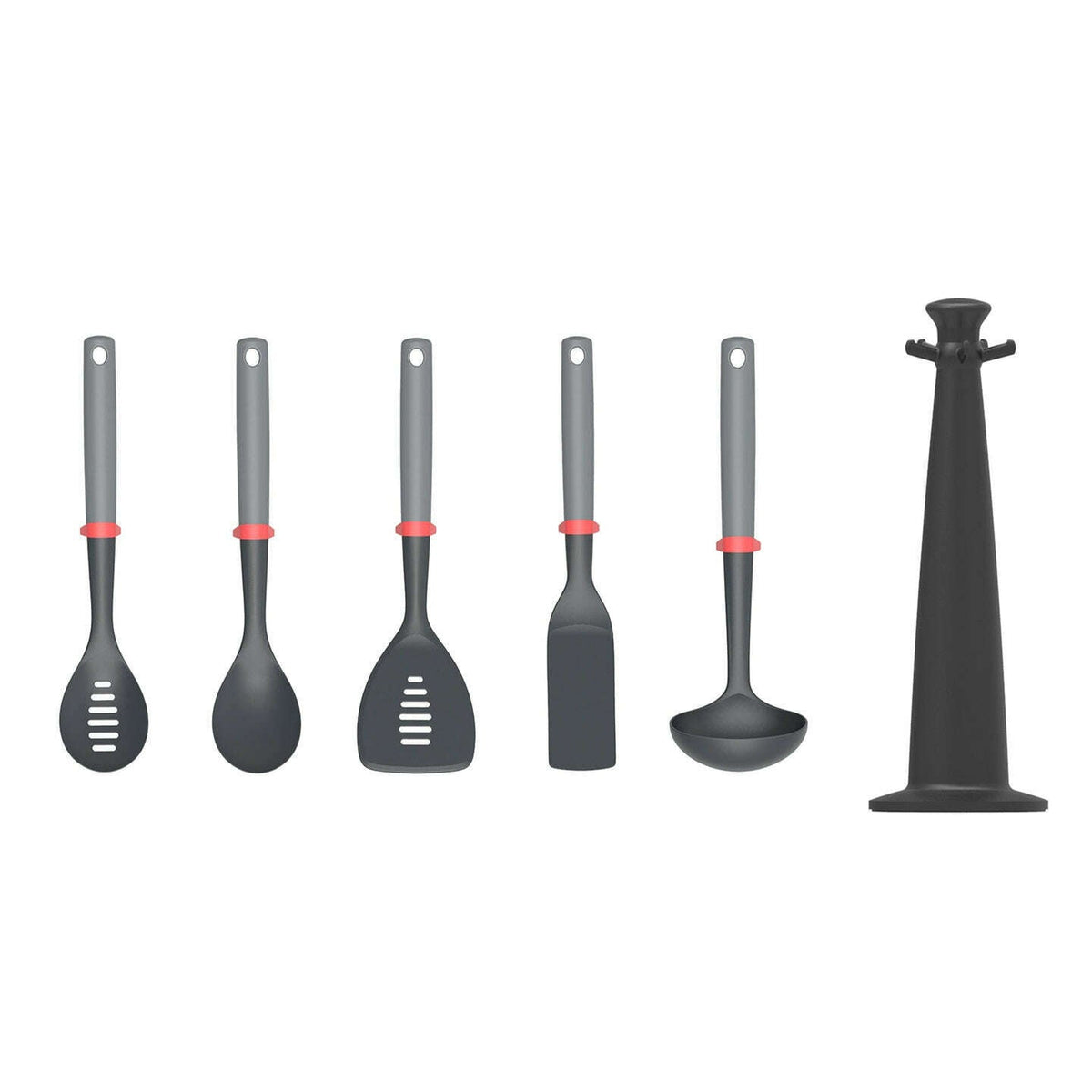 The German Outlet, Joseph Joseph, DUO 5-piece Utensil Carousel Set