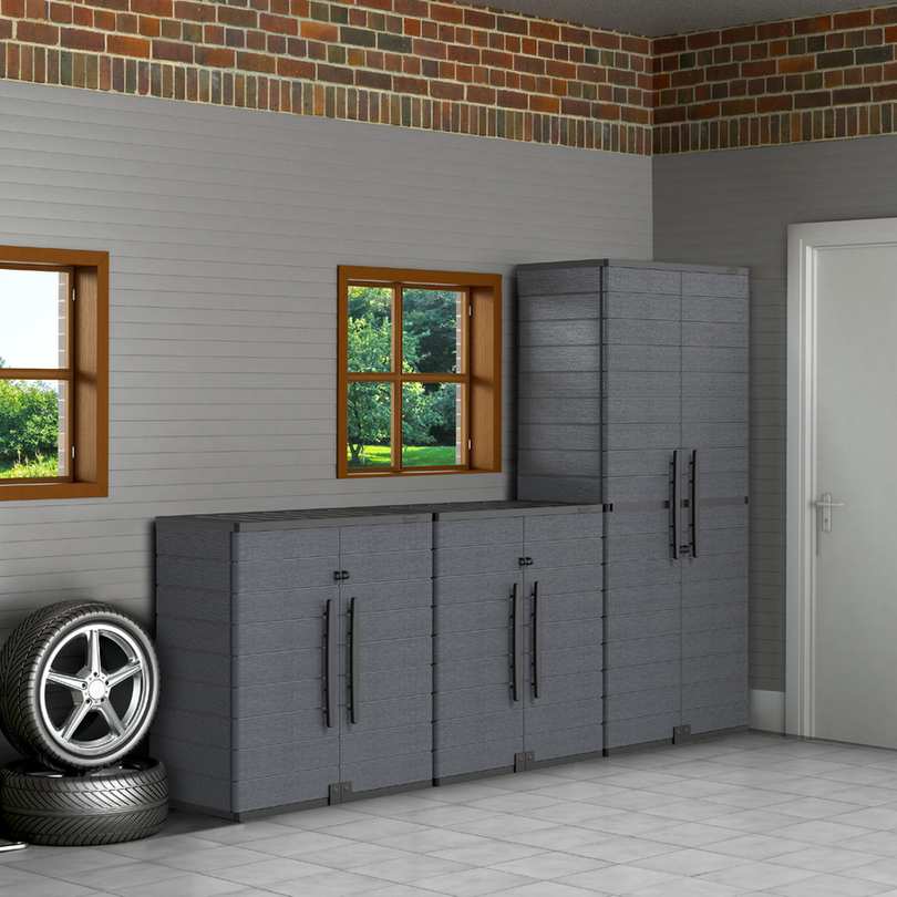 Duramax Cedargrain Short Vertical Cabinet
