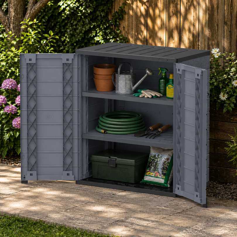 Duramax Cedargrain Short Vertical Cabinet