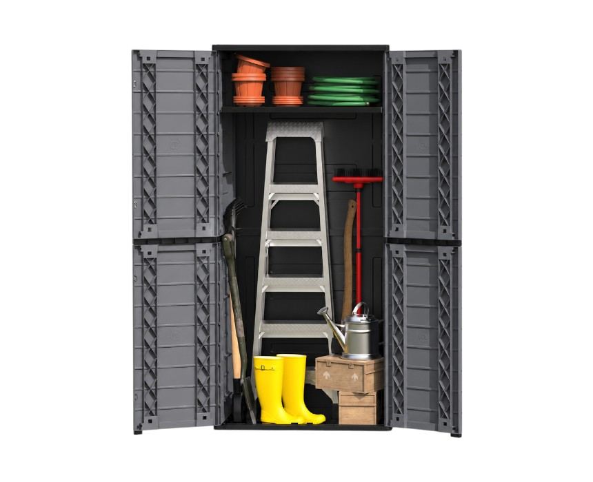 Duramax Cedargrain Tall Vertical Cabinet