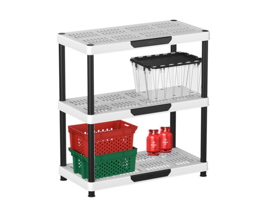 Duramax Heavy Duty 3-Tier Shelf Rack