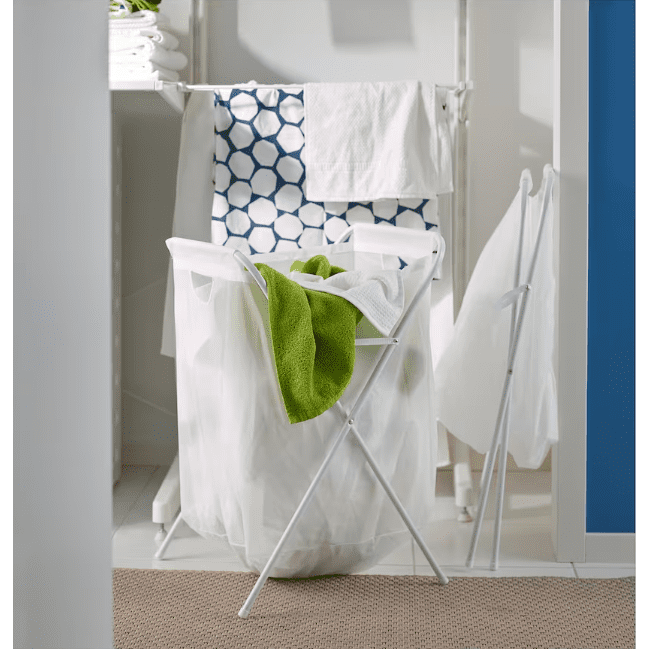 IKEA Laundry Bag Foldable White