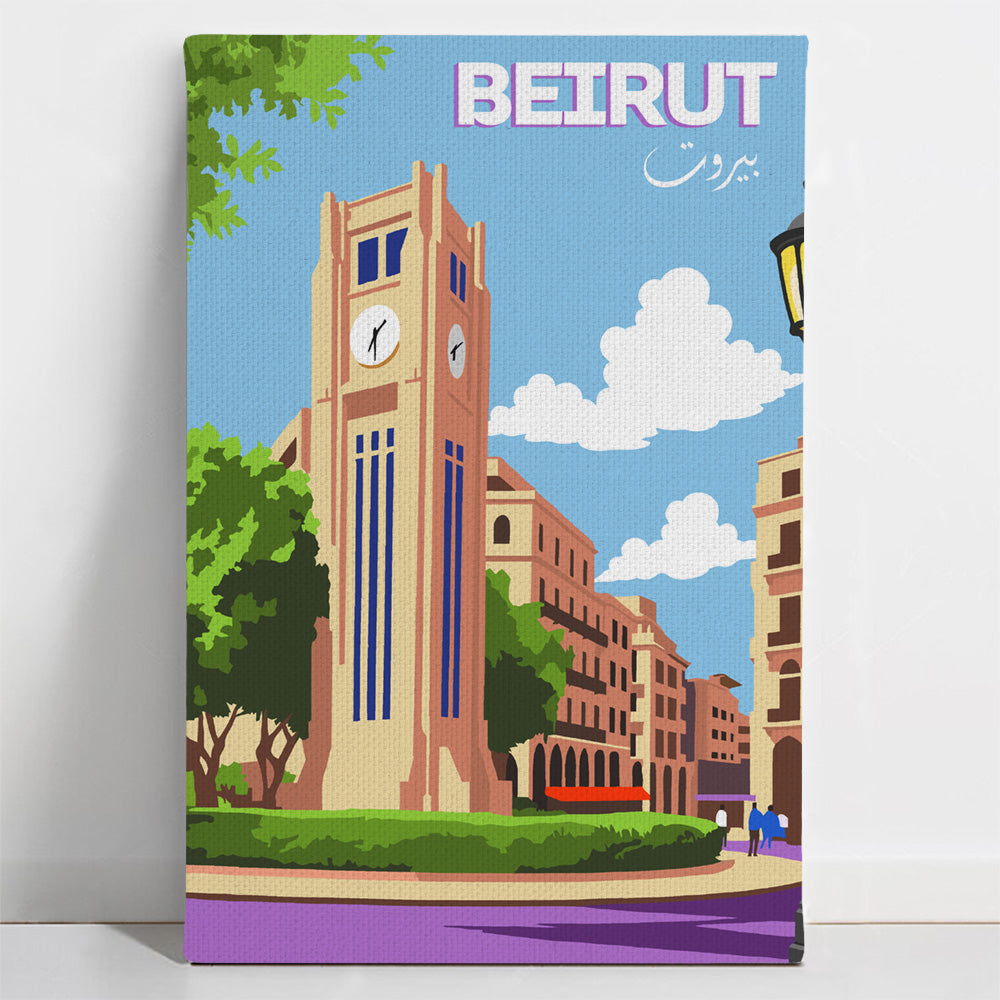 Beirut Paint By Numbers Kit