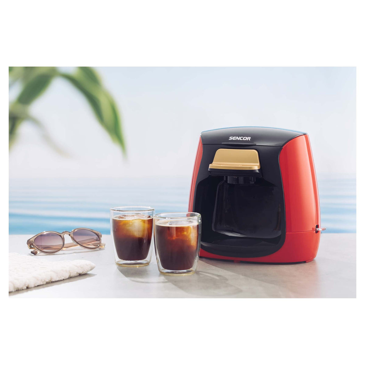 Coffee Maker, Red Coffee machine Coffee Maker, Red Coffee Maker, Red Sencor