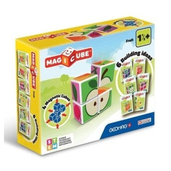 Geomag Magicube Fruit Building Set, Size 6 by Geomag