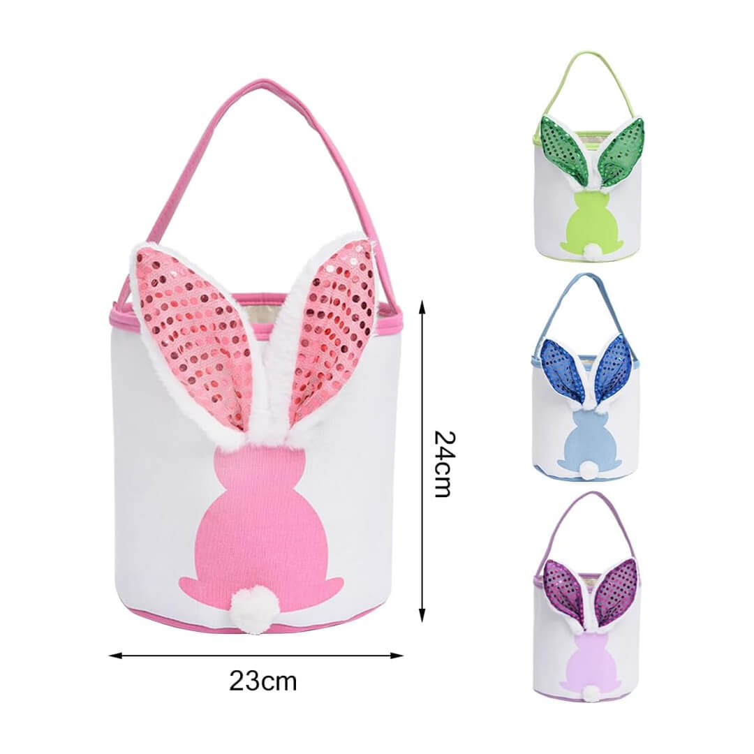 Light-Up Easter Bunny Basket Goodies Holder