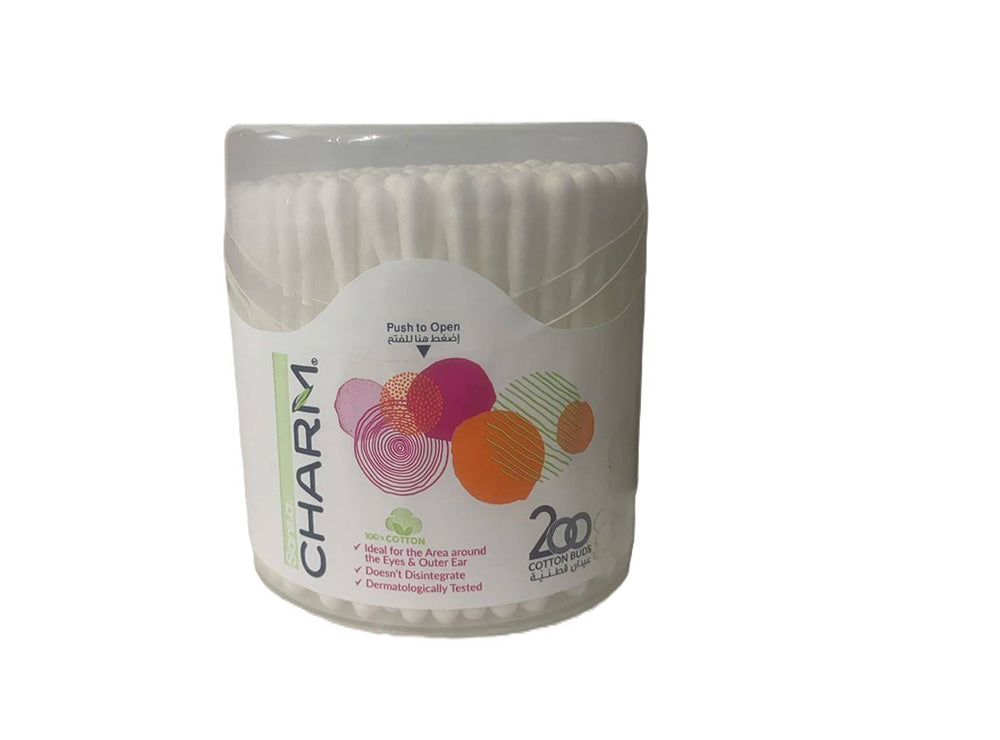 Charm Cotton Buds 200 Pieces