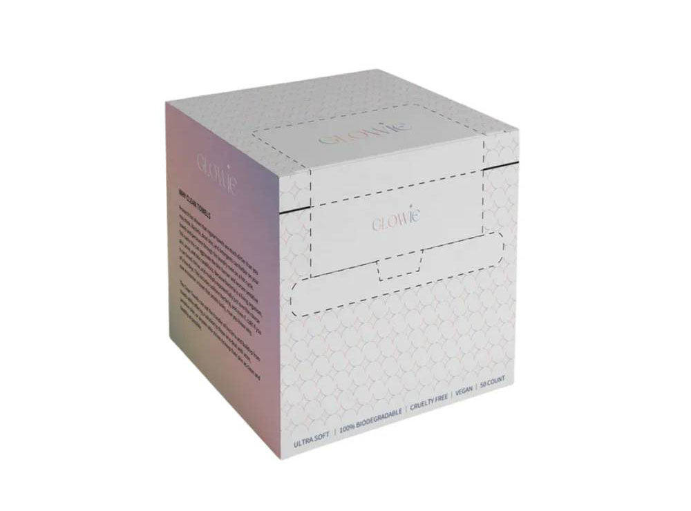 Glowie Disposable Face Towels (50 Pieces)