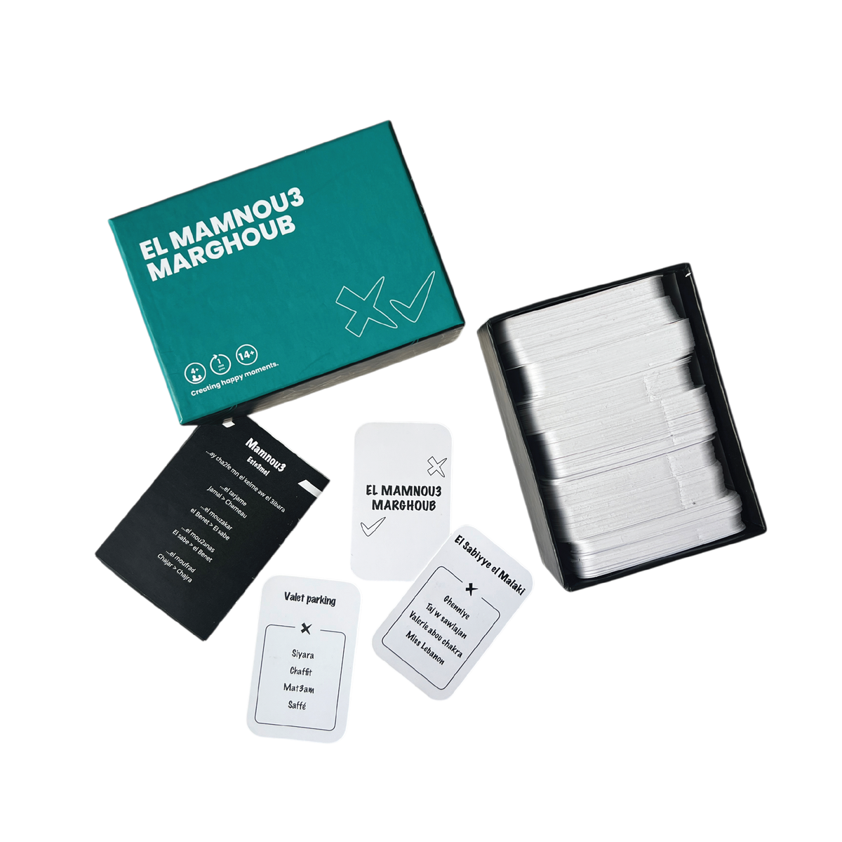 El Mamnou3 Marghoub Card Game