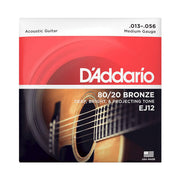 D’Addario EJ12 13-56 Medium Acoustic Guitar Strings